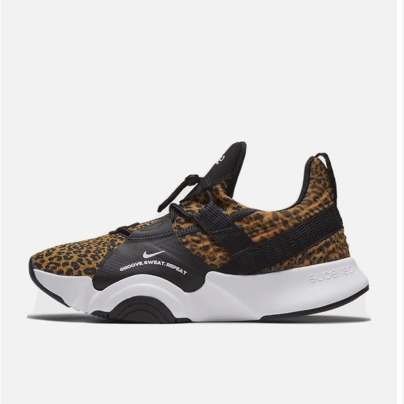 SOLD- Nike Superrep Groove 8 Running Animal Print Shoes - Picture 4 of 13